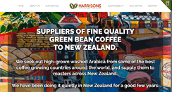 Desktop Screenshot of harrisonscoffee.co.nz