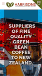 Mobile Screenshot of harrisonscoffee.co.nz